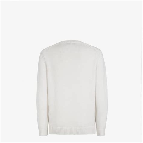 maglione fendi bianco|fendi scogliere.